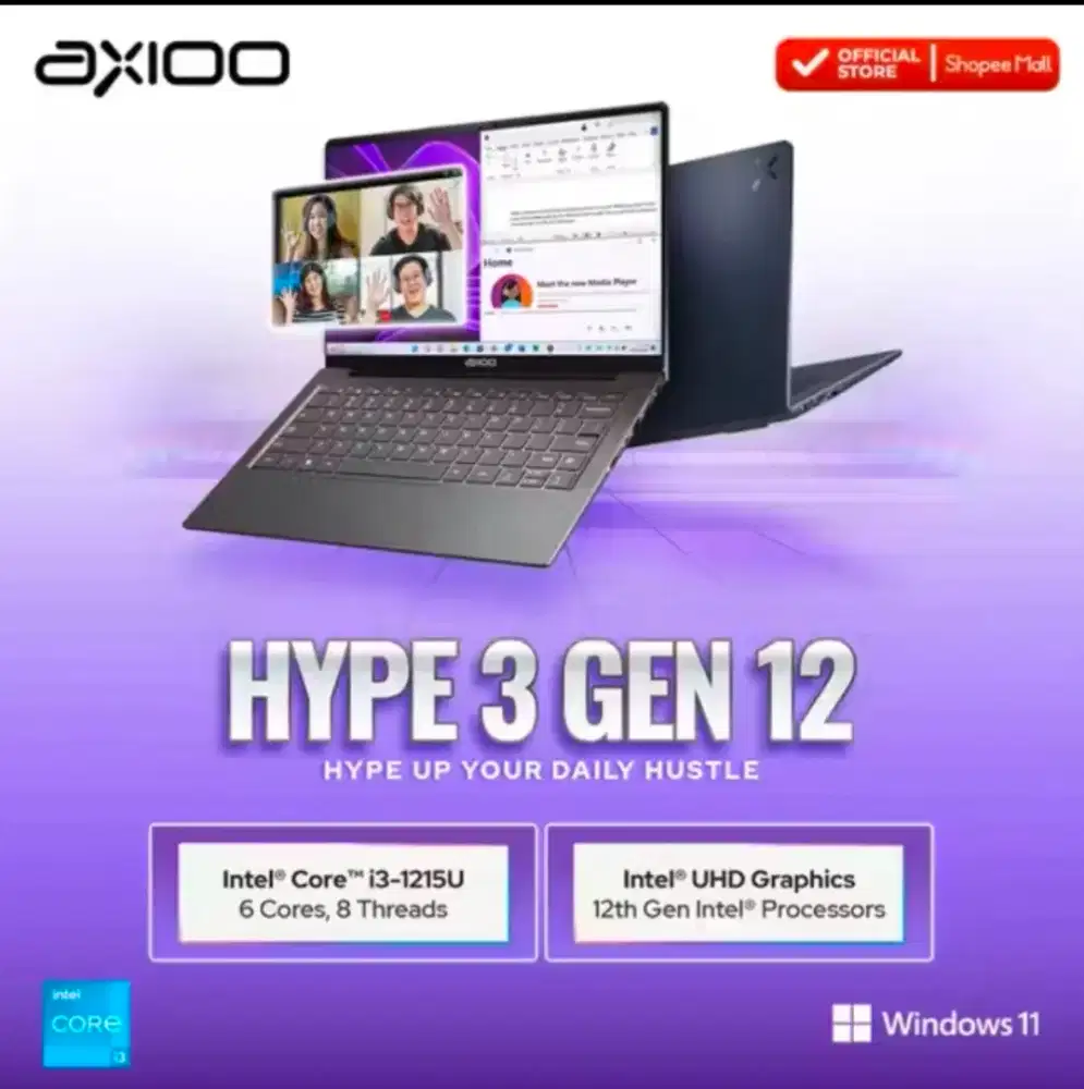Axioo Hype 3 G12 (256GB/512GB)