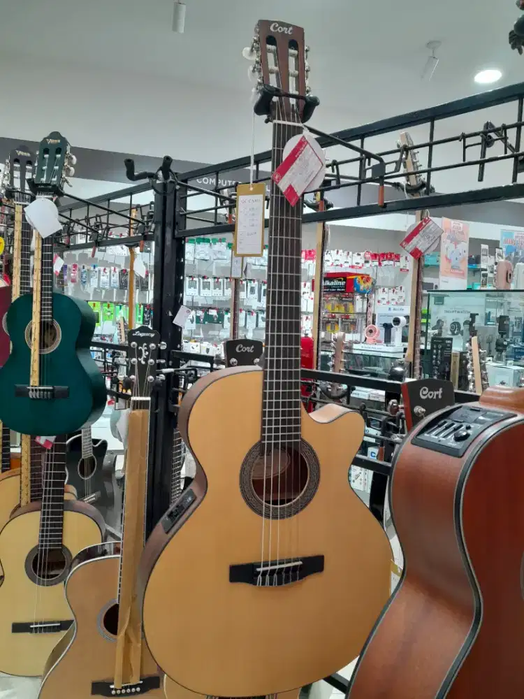 Promo cicilan cort e/c guitar w eq + bag cec 1 op