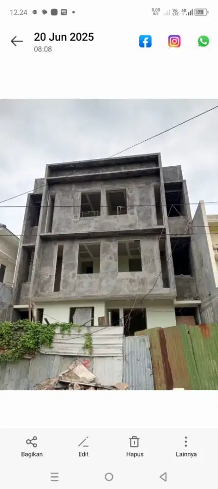 Jasa finishing cat, bongkar pasang atap dan plafon, renovasi rumah