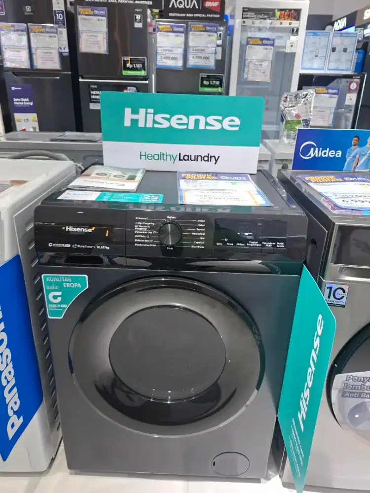 HISENSE WM FRONT LOADING 10.5KG