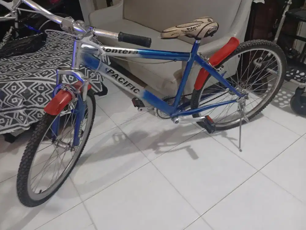 Sepeda dewasa ring besar siap pakai