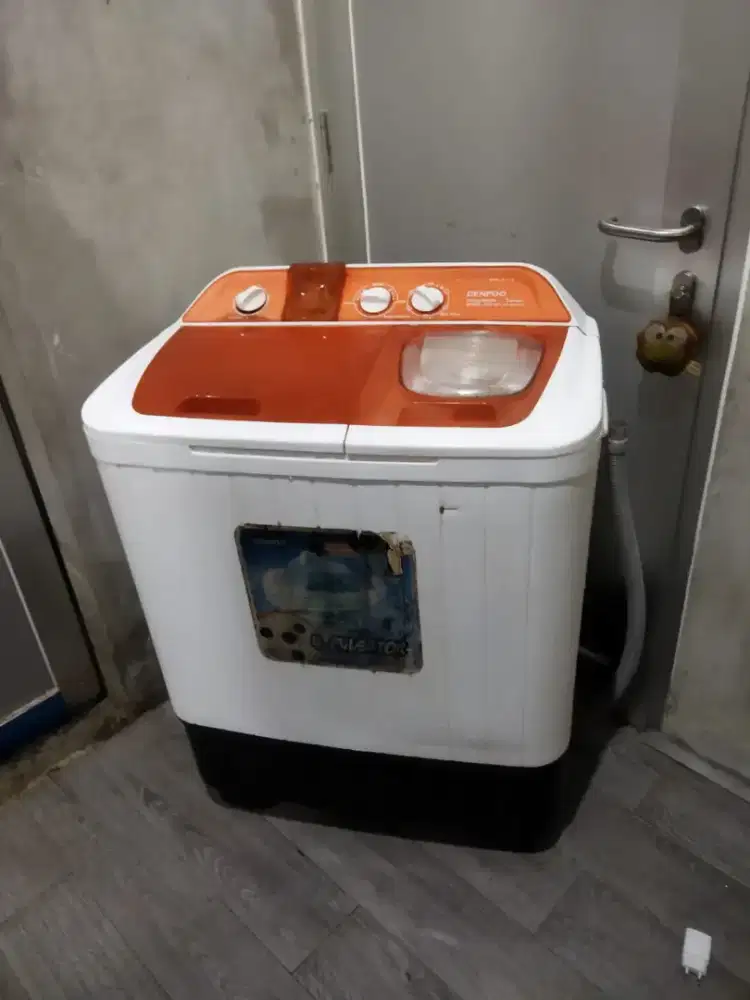 Jual mesin cuci merk denpo kpsitas 8kg fungsi normal