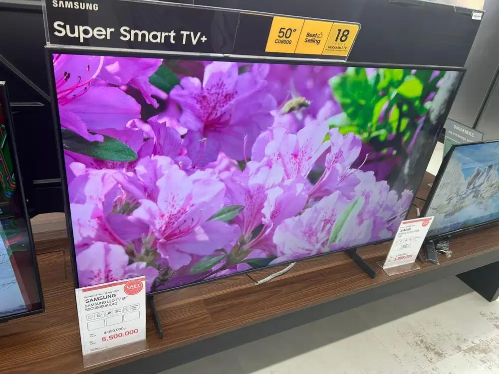 Kredit murah TV SAMSUNG 50in CU8000XXID dp 0