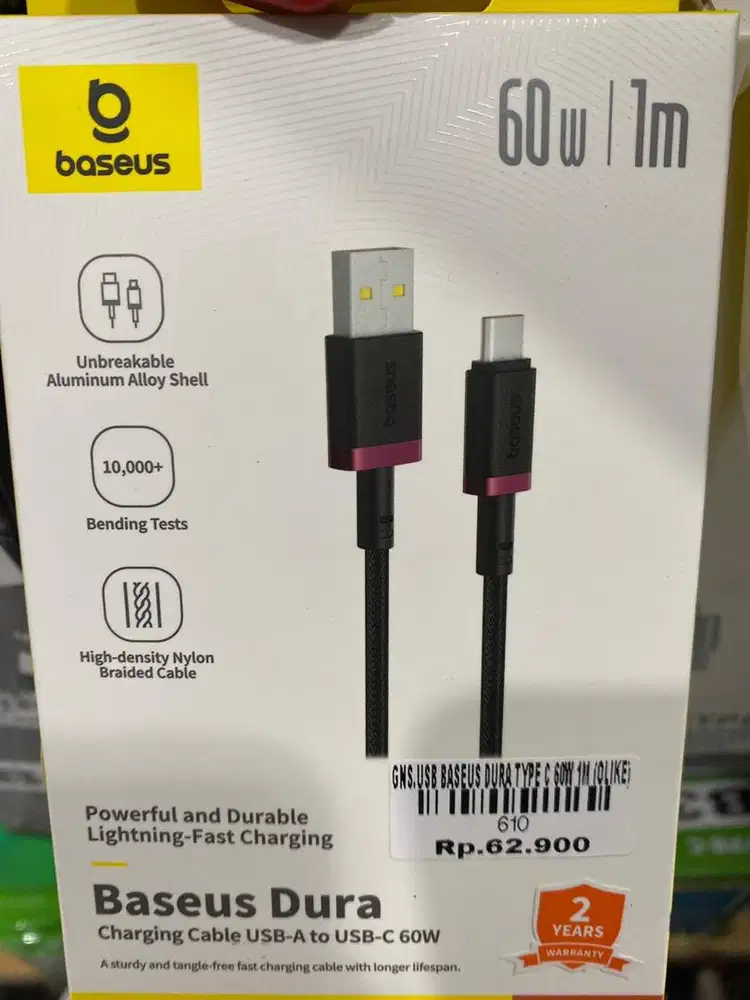 USB BASEUS DURA TYPE C 60W