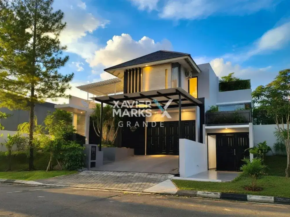 Dijual Rumah Furnished Rasa Villa di Riverside Malang