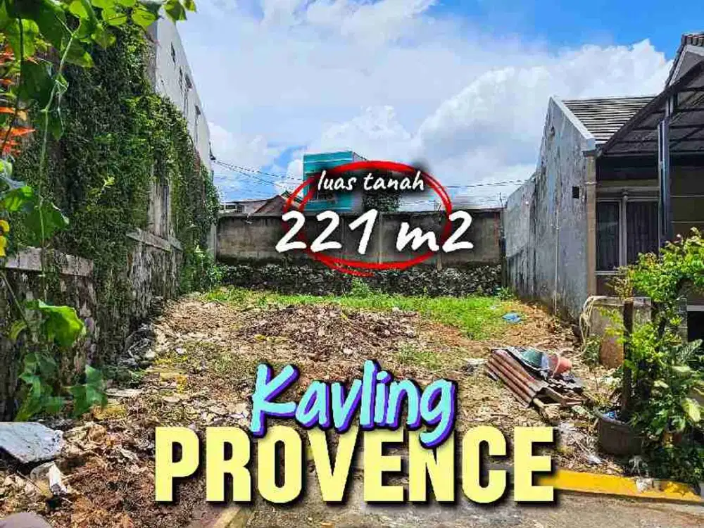 dijual kavling pojokan harga dibawah pasaran di palem semi