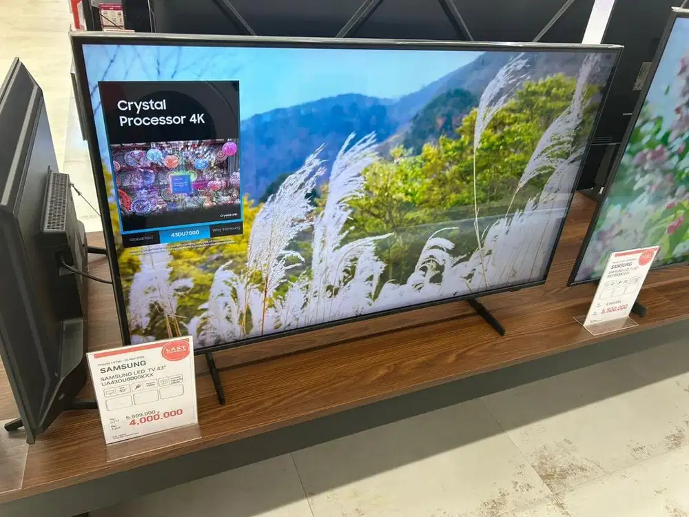 Kredit murah TV SAMSUNG 43in CU8000KXX dp 0rp