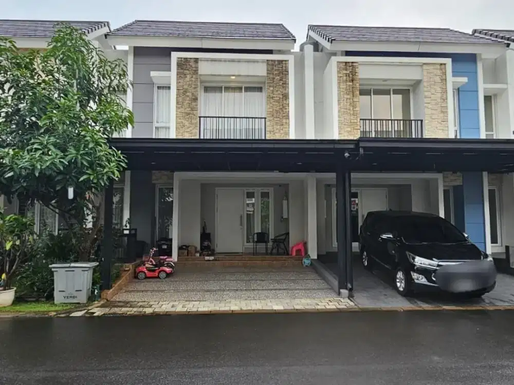 Rumah siap huni type premium di cluster Verdi Symphonia Gading Serpong