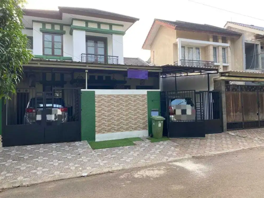 Rumah Hadap Barat & Semi Furnish di Kencana Loka BSD Tangerang