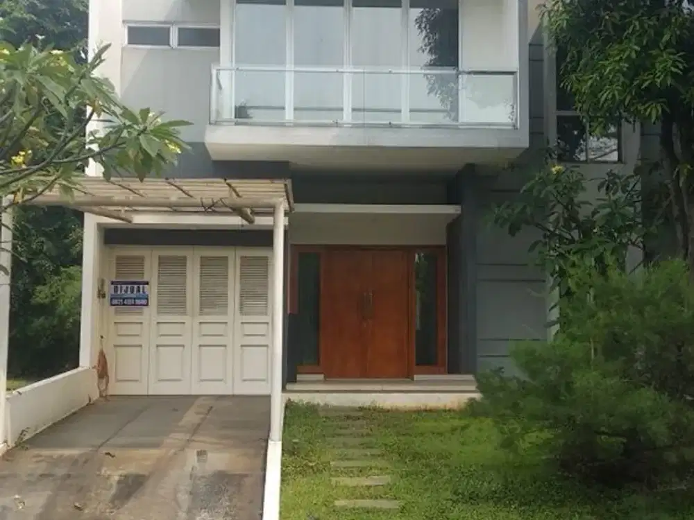 DIJUAL Rumah Siap Huni 2 Lantai di Cluster Onyx Alam Sutera Tangerang selatan