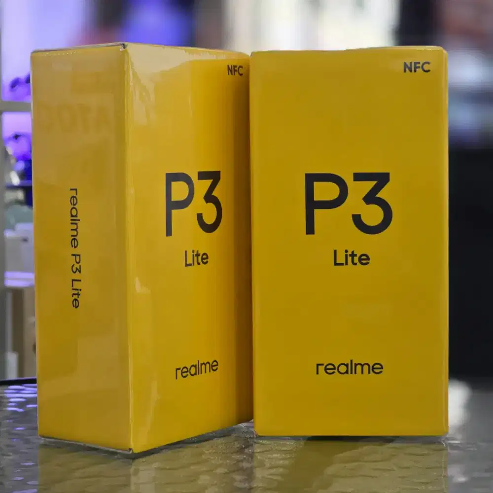 Realme terbaru P3lite sudah Nfc