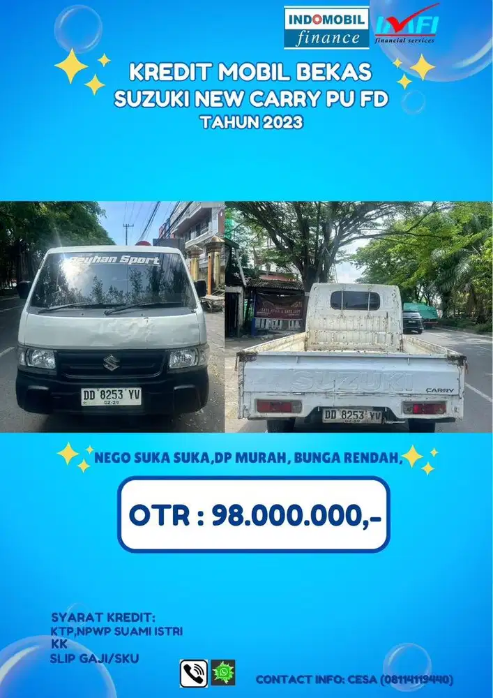 SUZUKI NEW CARRY PU FD