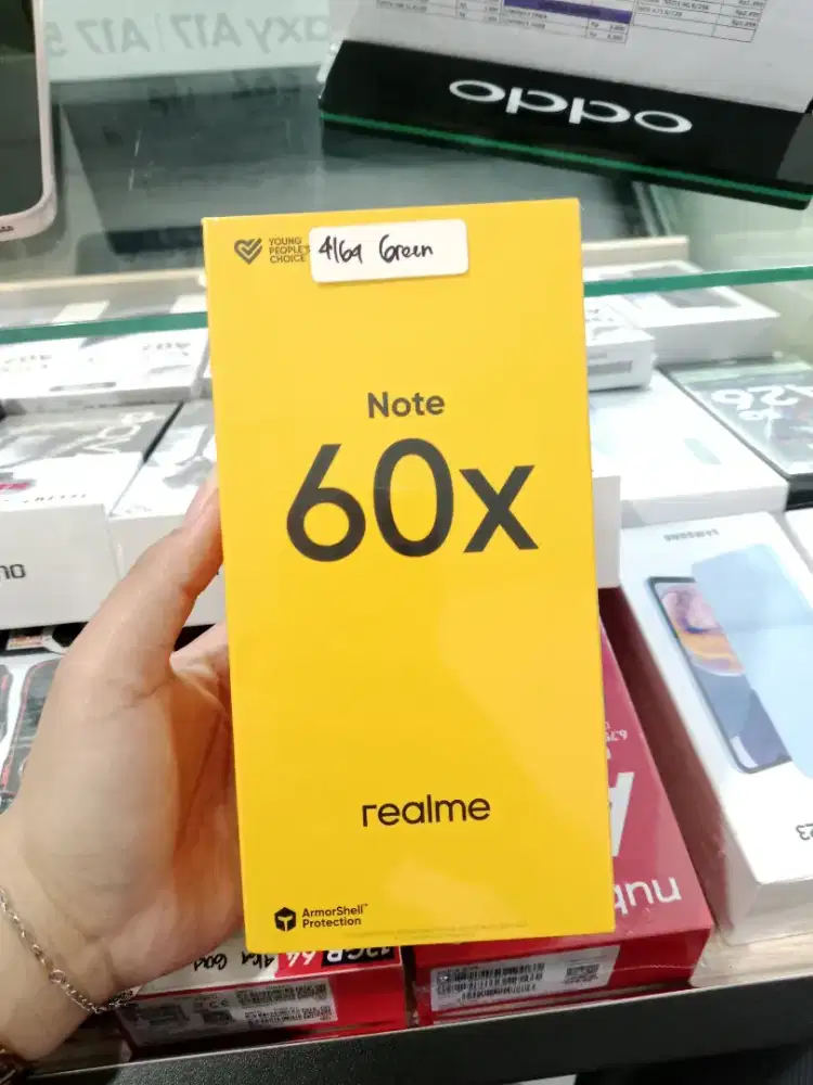 Realme Note 60x 4/64 garansi resmi
