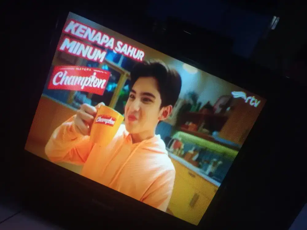 di jual tv merk Samsung 21 in