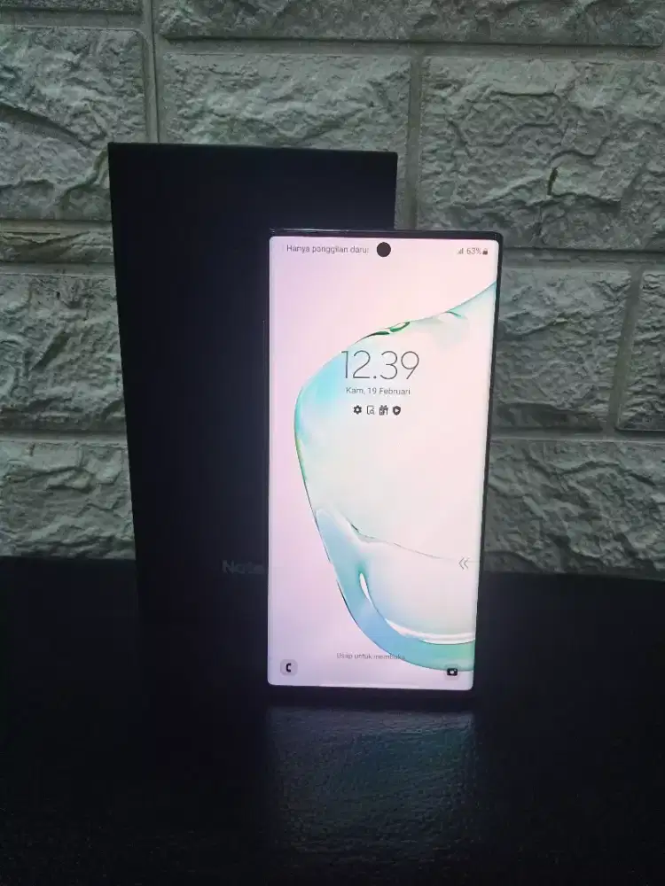 Jual samsung Galaxy Note 10+ black