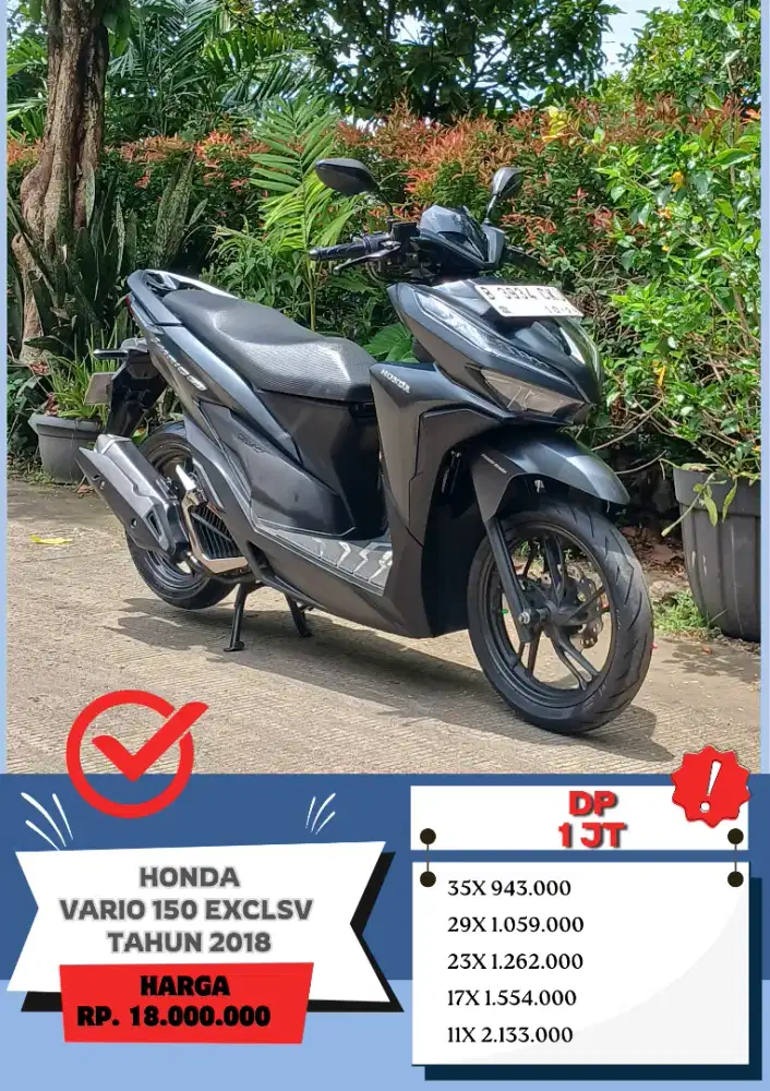 Honda Vario 150 Keyles Tahun 2018