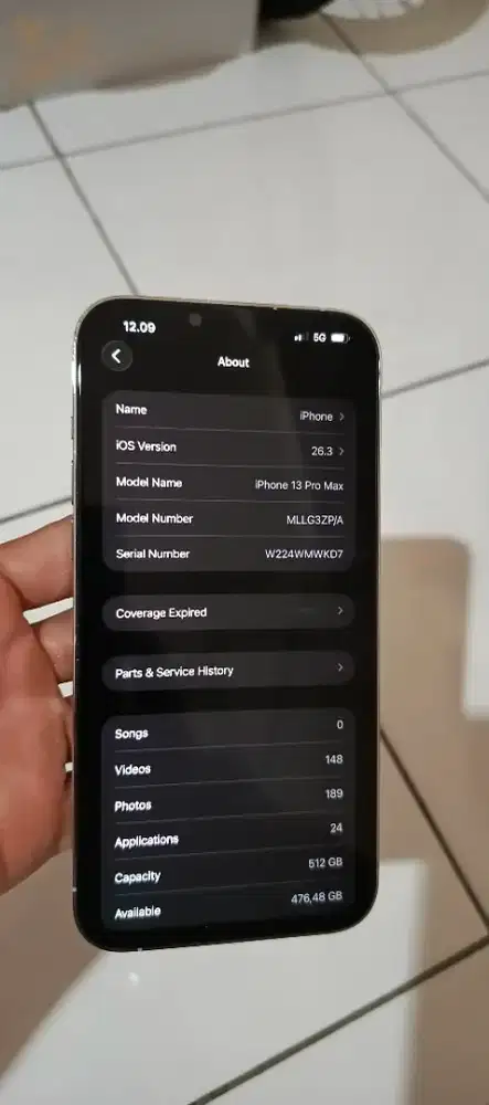Iphone 13 Pro max 512GB