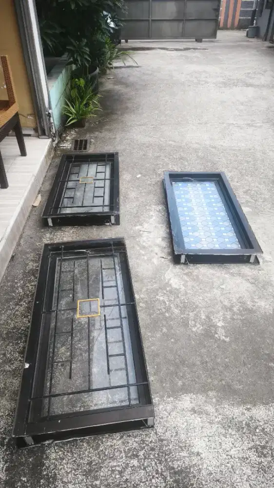 Jendela Aluminium dan Teralis