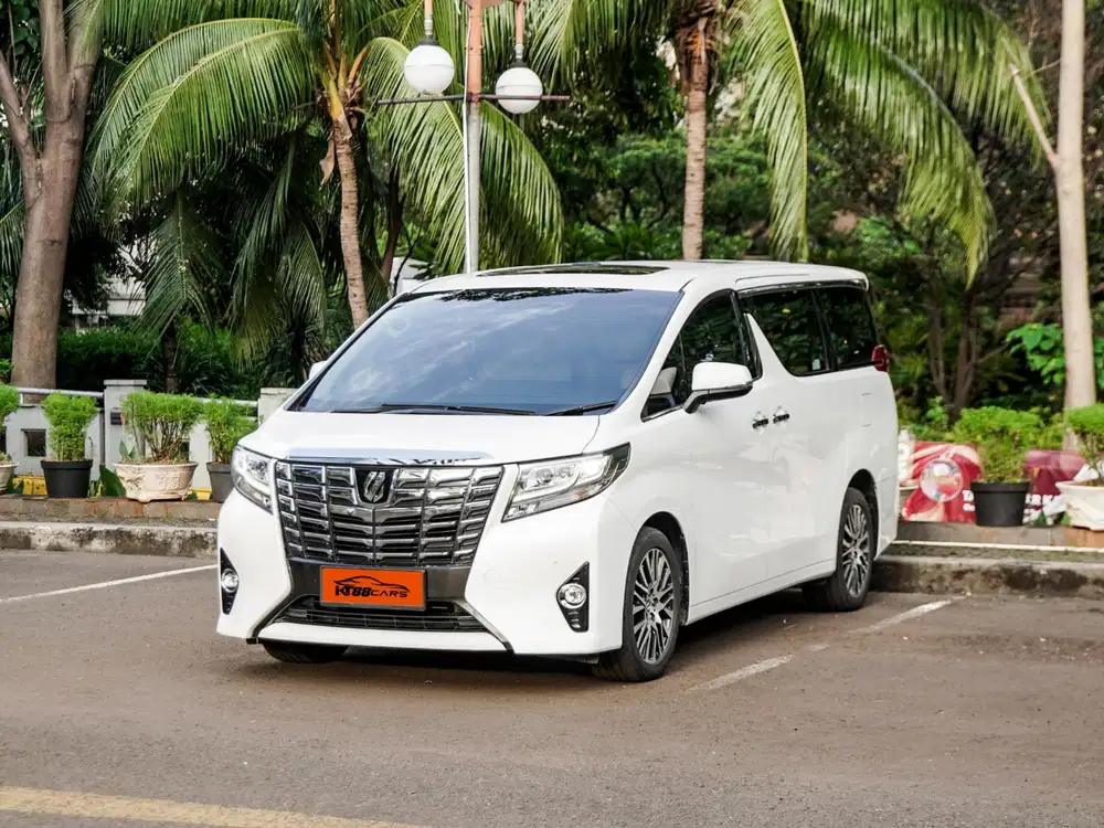 Toyota Alphard 2.5 G matic 2016 putih ganjil