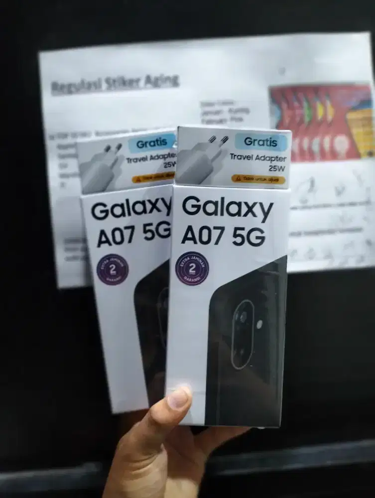 Samsung Galaxy A07 5G 6/128 Garansi Resmi