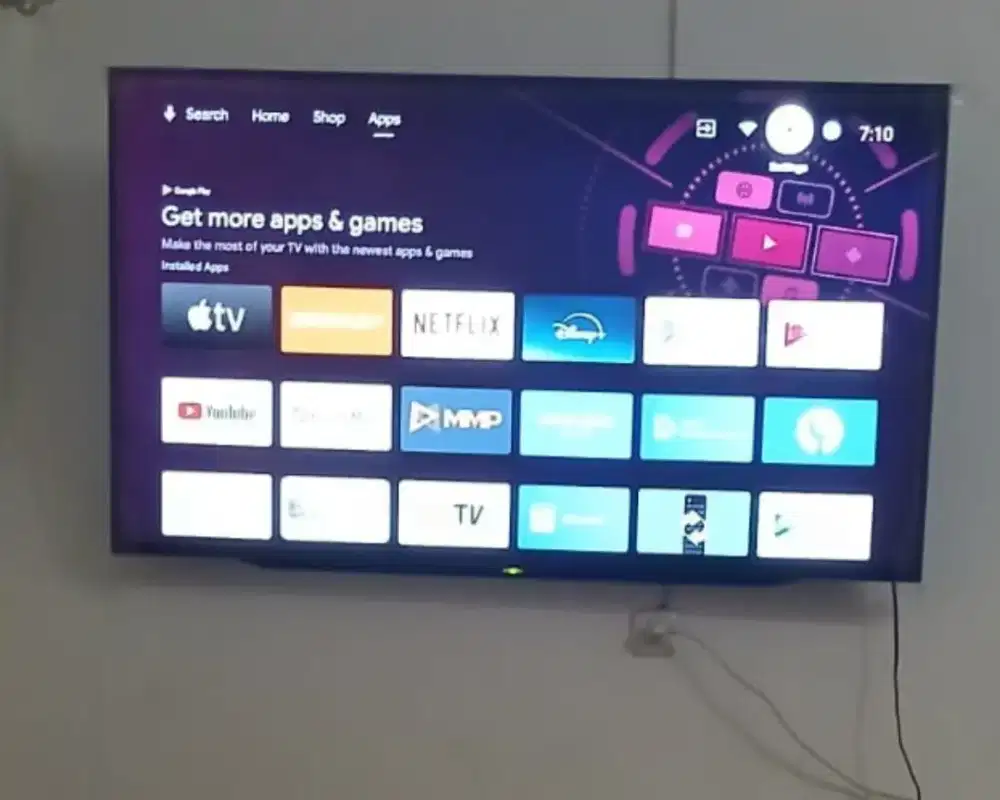 AQUOS TVX21B. 55 inchi ( NEGO)