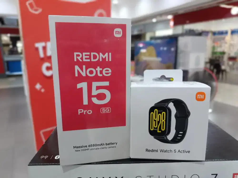 Redmi Note 15 Pro Free Smartwatch 5 Active