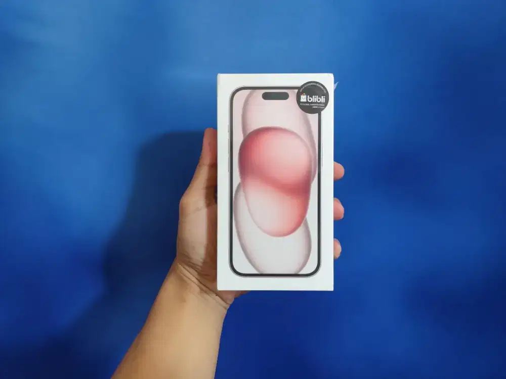 iPhone 15 Pink New Segel