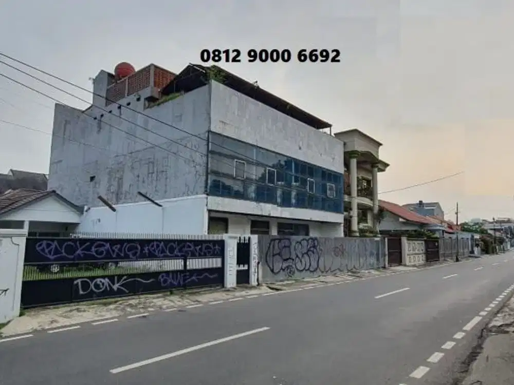 Jual Ruko Gandeng 4 unit 3 Lantai di Kemanggisan Raya Jakarta Barat