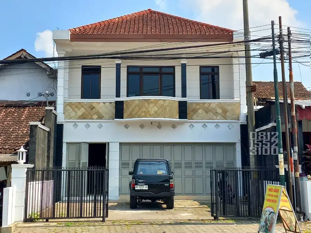 Ruko Luas Tepi Jalan Raya Kaliurang Jogja Utara u Toko Kantor Gudang