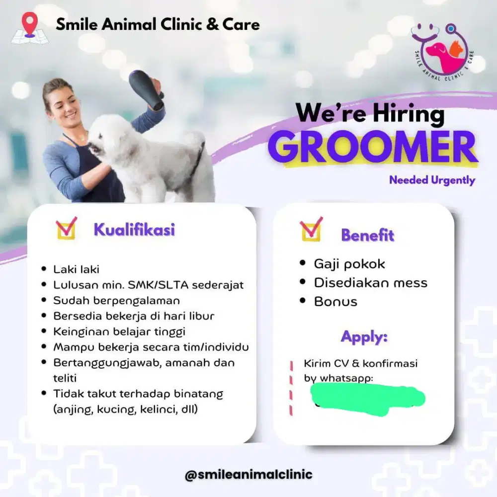 Lowongan Klinik hewan