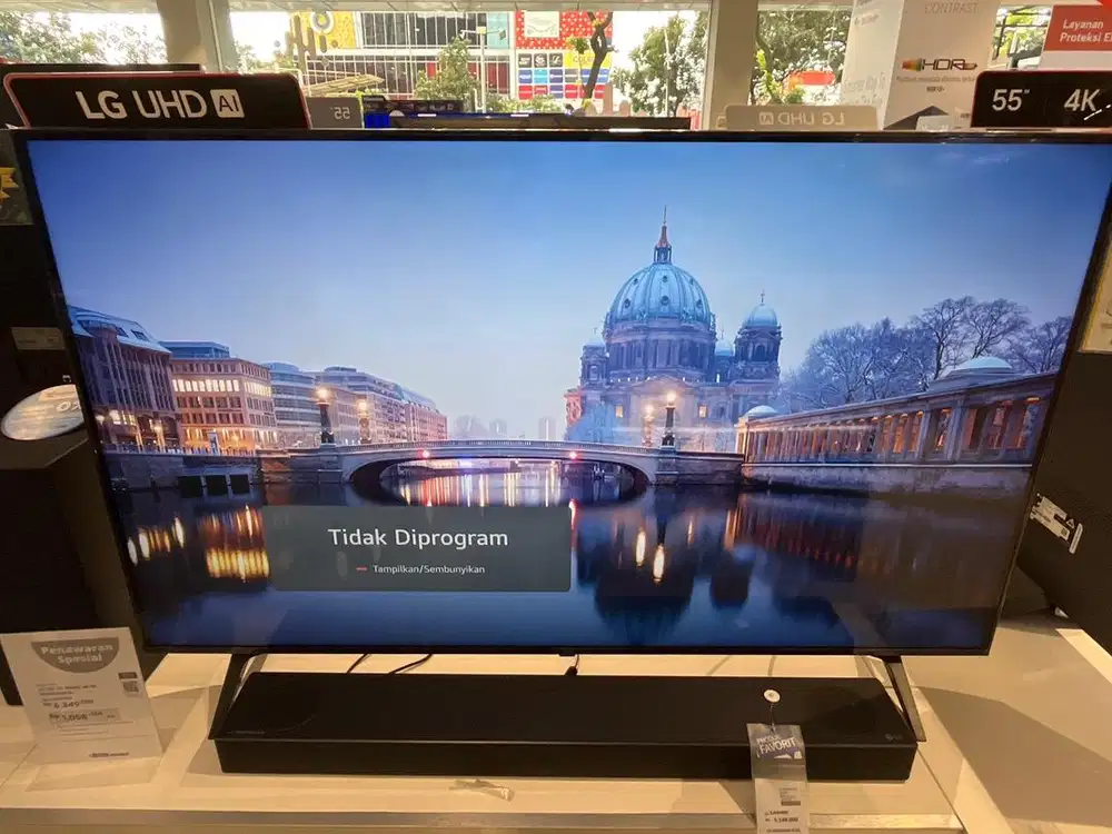 cicilan TV LG 55 inch Smart 4K