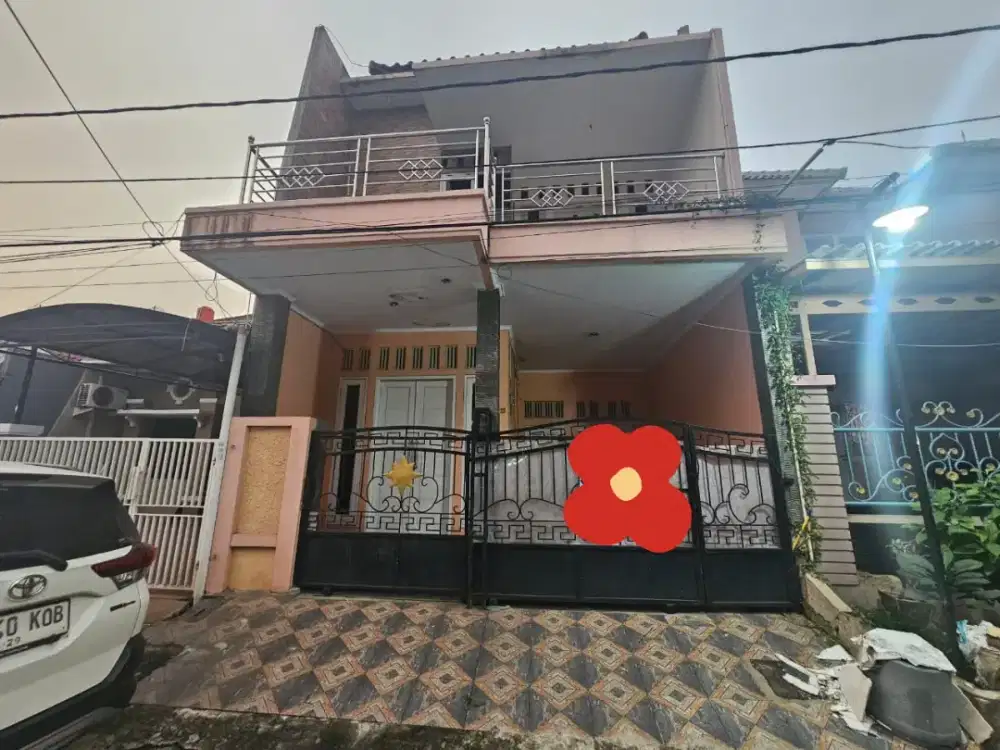 Dijual cepat rumah 2 lantai di duta bumi harapan indah Bekasi