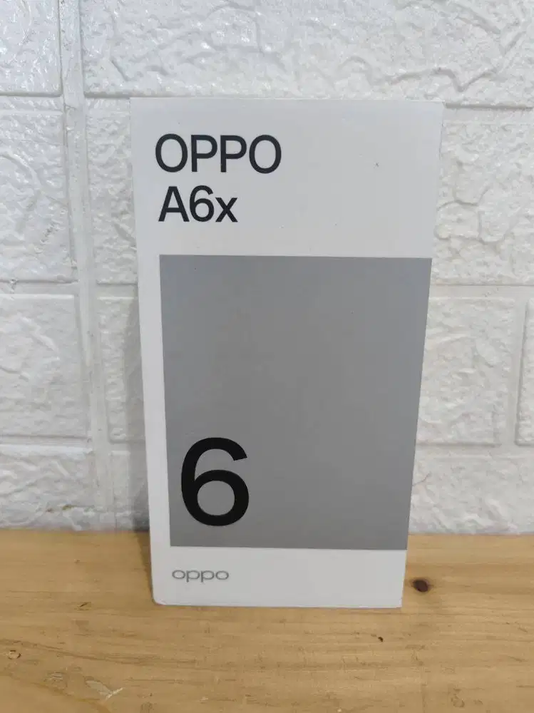 OPPO A6X RAM 6/128GB BNOB Original Fullset