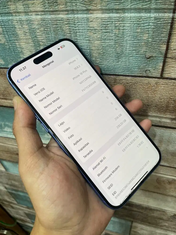 iphone 16 plus 256 ultramarine ibox open box