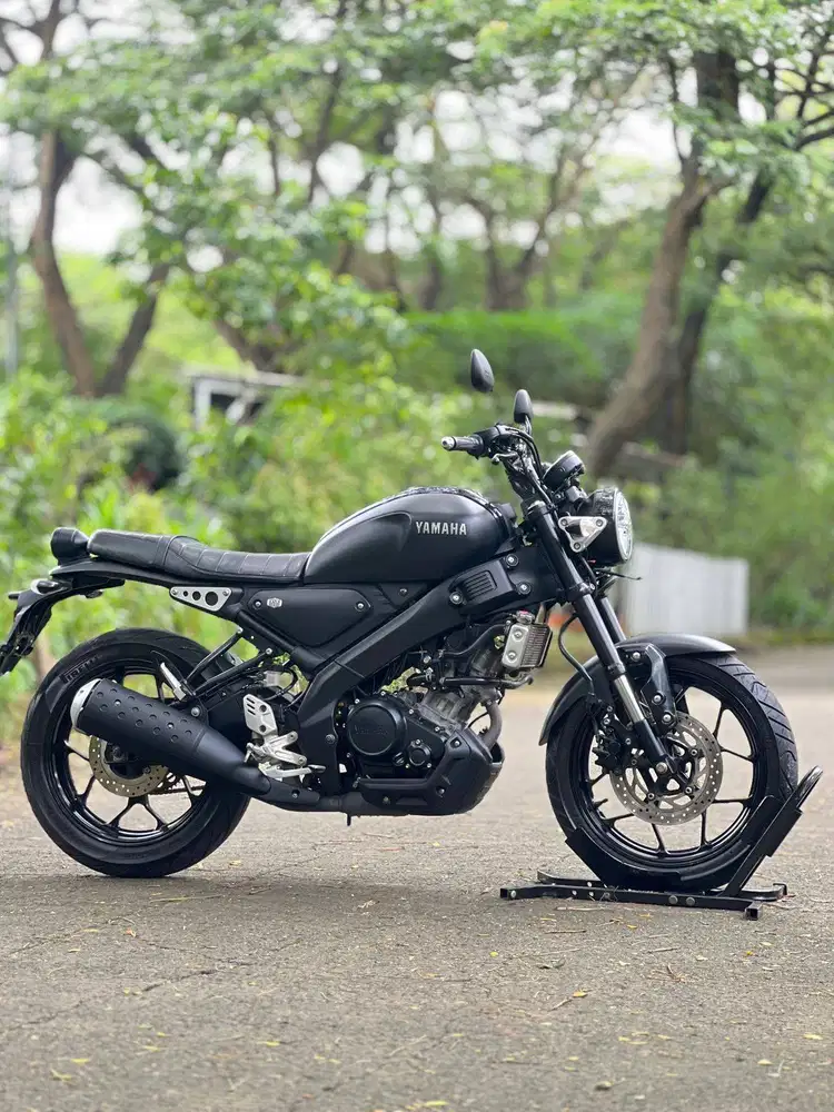 YAMAHA XSR 155 2022 HITAM KM LOW PAJAK PANJANG NO MINUS