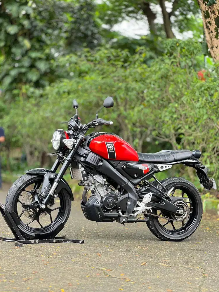 YAMAHA XSR 155 2024 MERAH KM RENDAH PAJAK PANJANG SIAP HARIAN