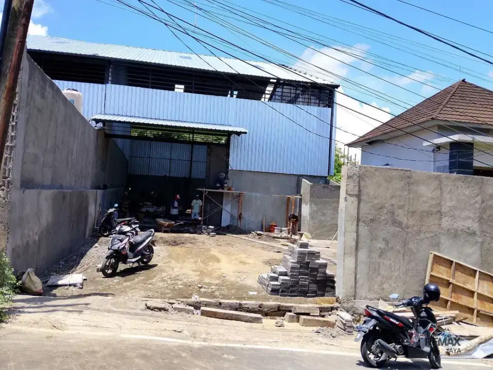 Gudang Baru Lokasi Bagus Disewakan, di Cargo Denpasar Utara