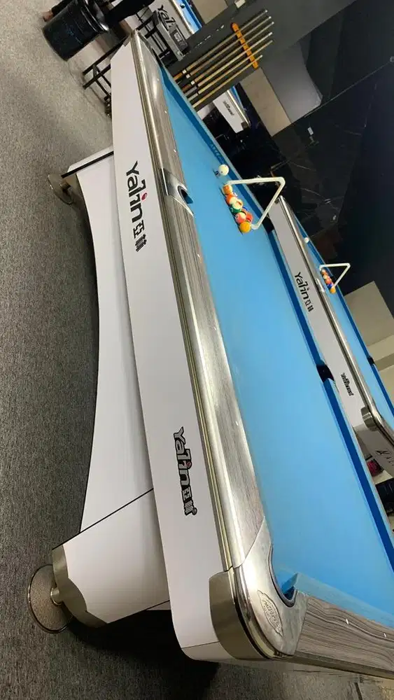 meja billiard merk yalin FULL SET