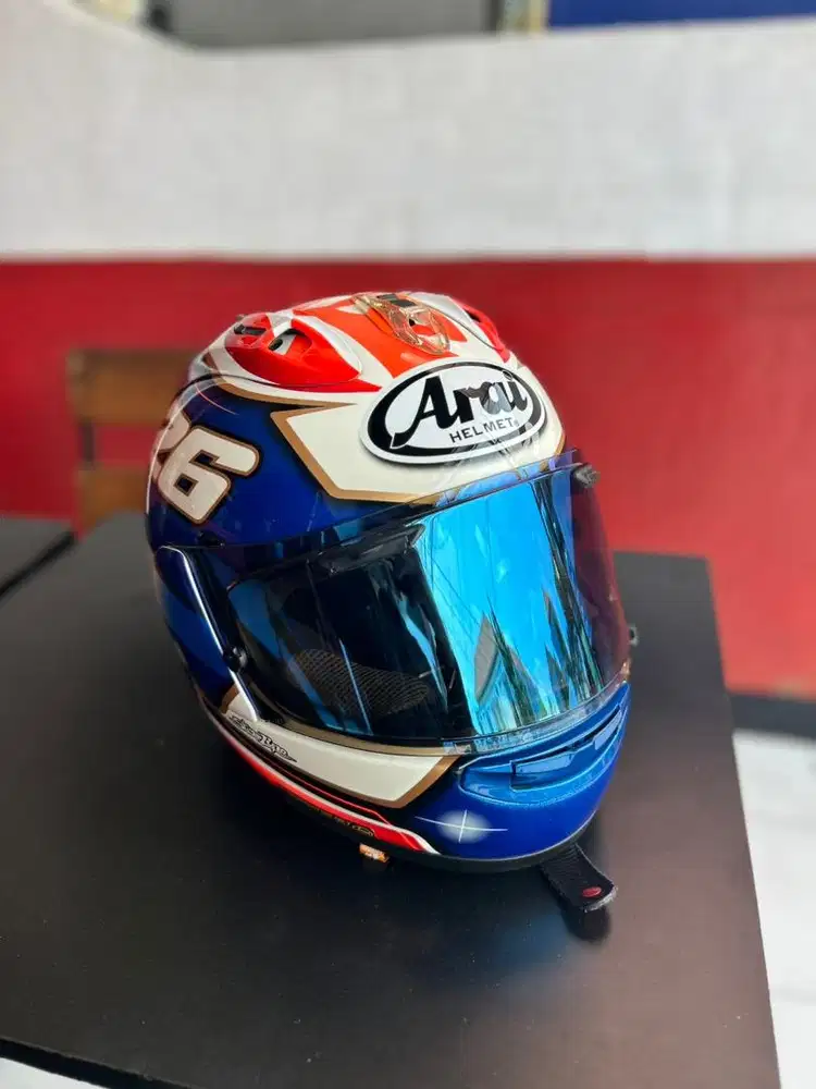 Helm Arai RX7X Size S fit M , Samurai pedrosa