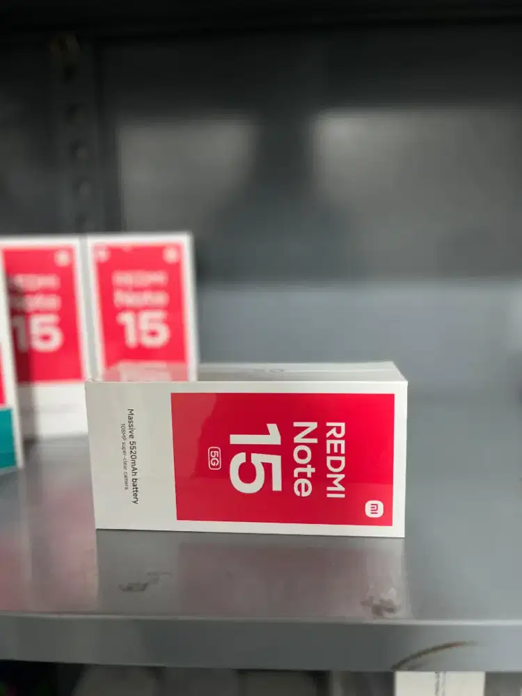 NEW REDMI NOTE 15 SERIES GARANSI RESMI XIAOMI INDONESIA!!