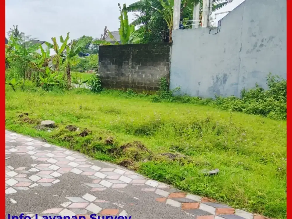 Tanah Jogja Lahan Matang 5 Menit Pasar Stan Maguwoharjo