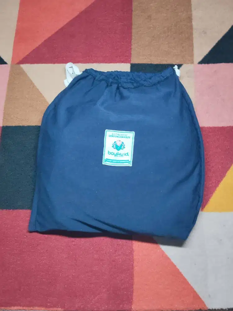 GEOS 2IN1 INSTANT BABY WRAP DAN SASH BELT POLOS - BAYIKU ID