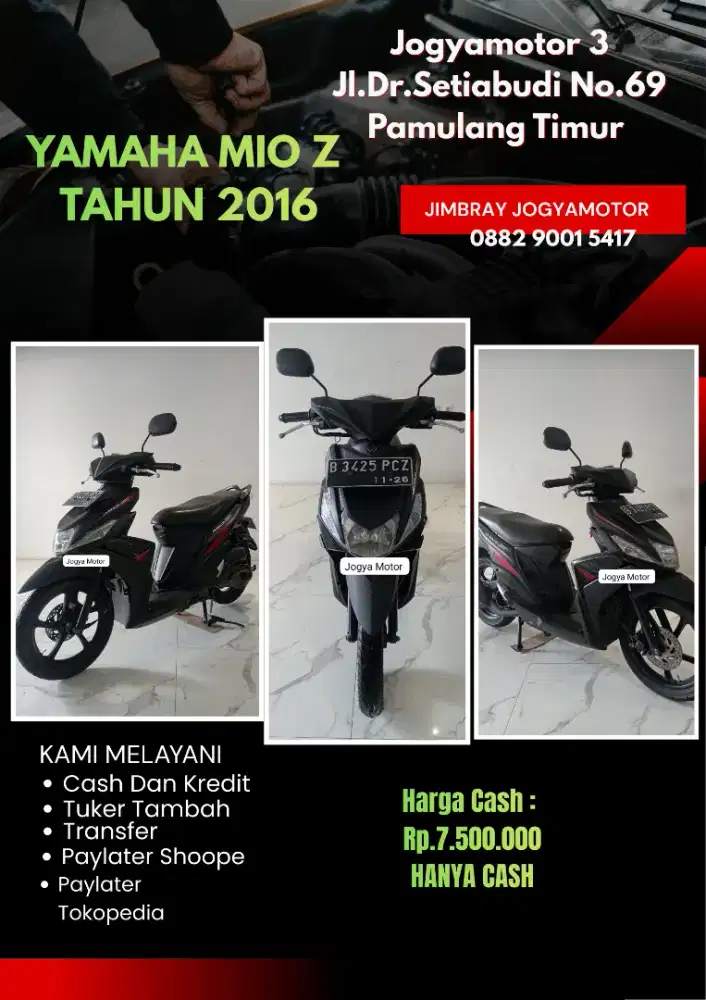 A_Yamaha Mio Z Tahun 2016