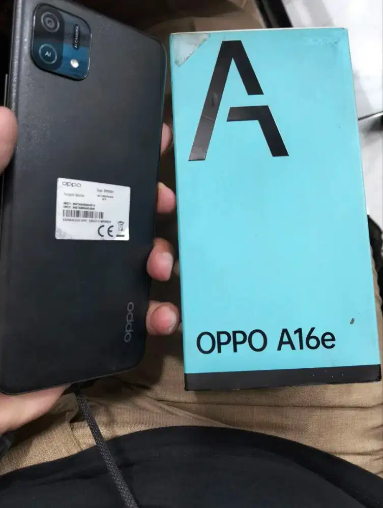 Oppo A16E resmi orian mlus pakean ce lngkp ori bs TT