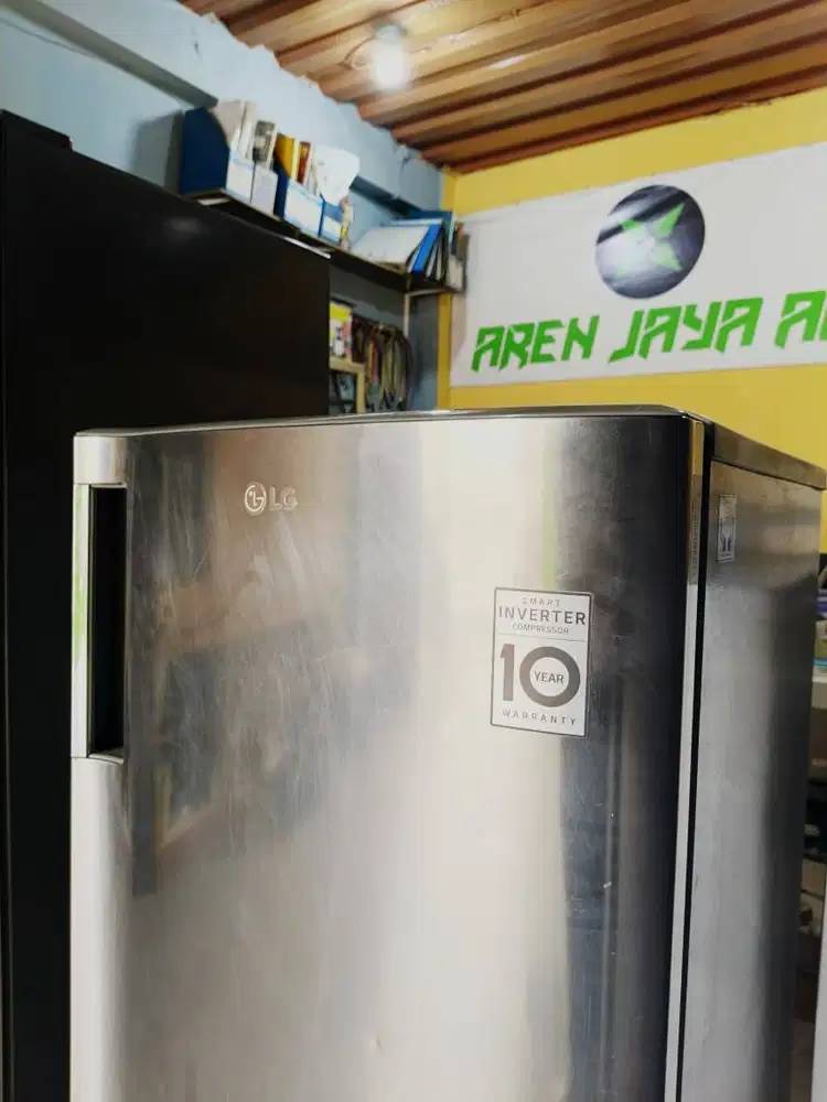 Kulkas 1 Pintu LG Mulus Dingin Maksimal Mesin Halus Free Antar