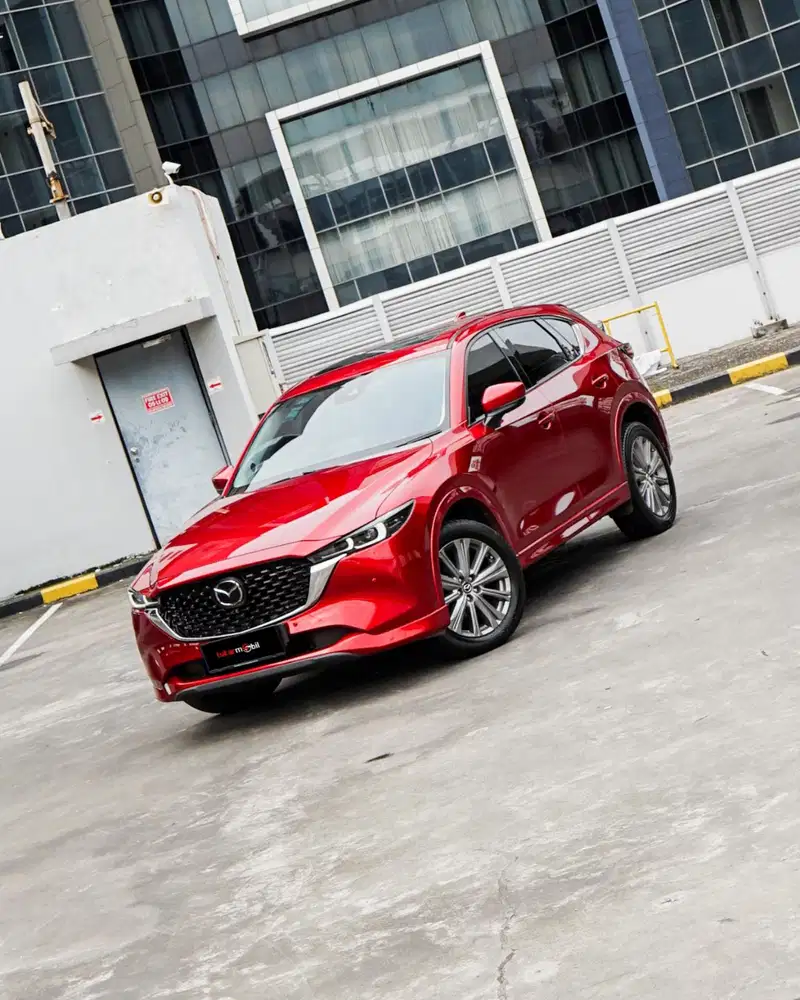 Mazda CX5 2.5 Elite FWD facelift matic 2023 2024 merah genap low KM