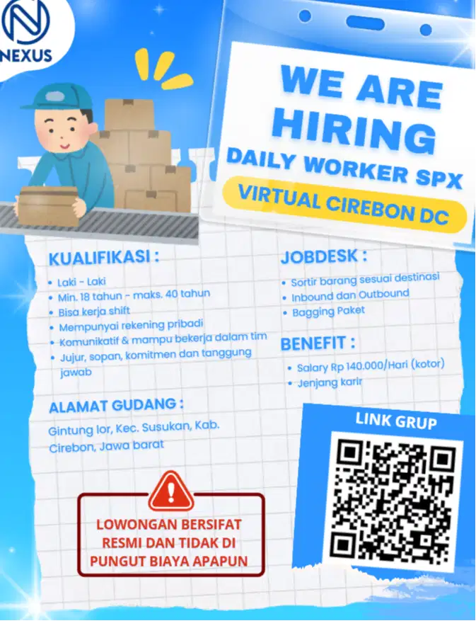 LOKER GUDANG VIRTUAL CIREBON
