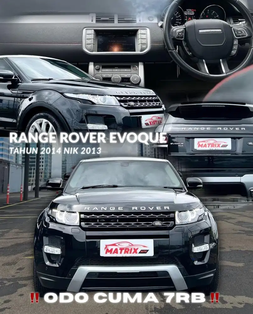 RANGE ROVER EVOQUE 2014 ! RANGE OVER EVOQUE ! RANGE OVER!