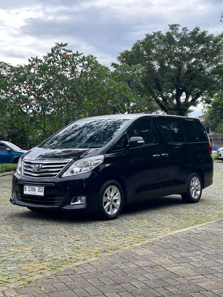 TOYOTA ALPHARD G ATPM  2014 Hitam