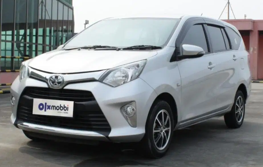 TDP 6,JT, Toyota Calya 1.2 G Bensin-AT Silver 2018